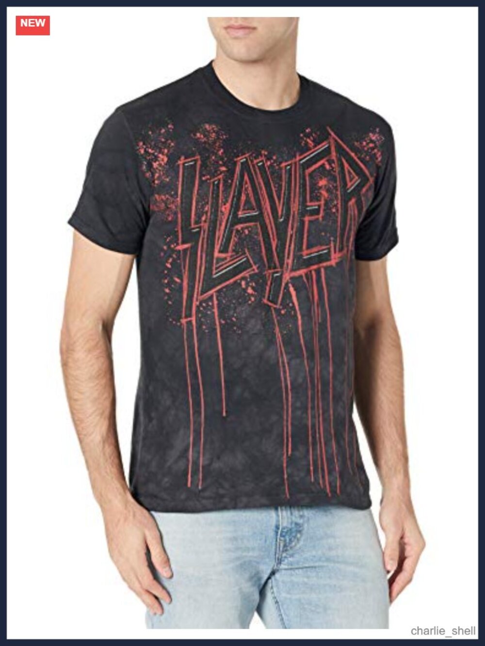 Men's Slayer Raining Blood Licensed Graphic Tee Cotton Crew Neck